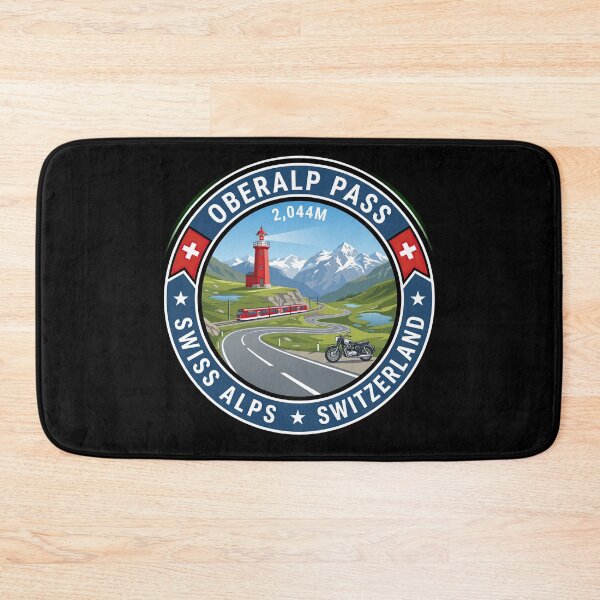 Item preview, Oberalp Pass Switzerland Legendary Alpine Road Design designed and sold by enzoade.