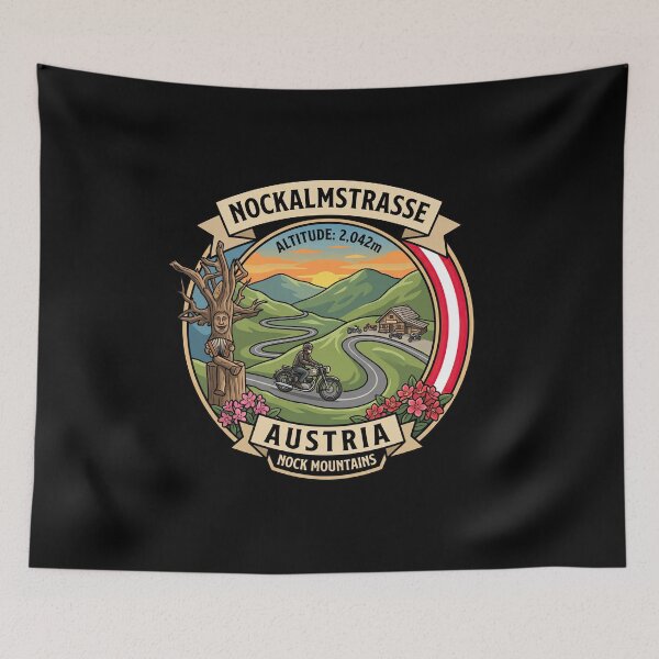 Item preview, Nockalmstraße Scenic Alpine Route Artwork designed and sold by enzoade.