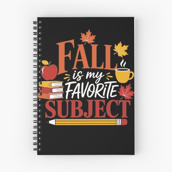 Item preview, Fall is My Favorite Subject Funny Autumn Teacher and Student designed and sold by clothesy7.