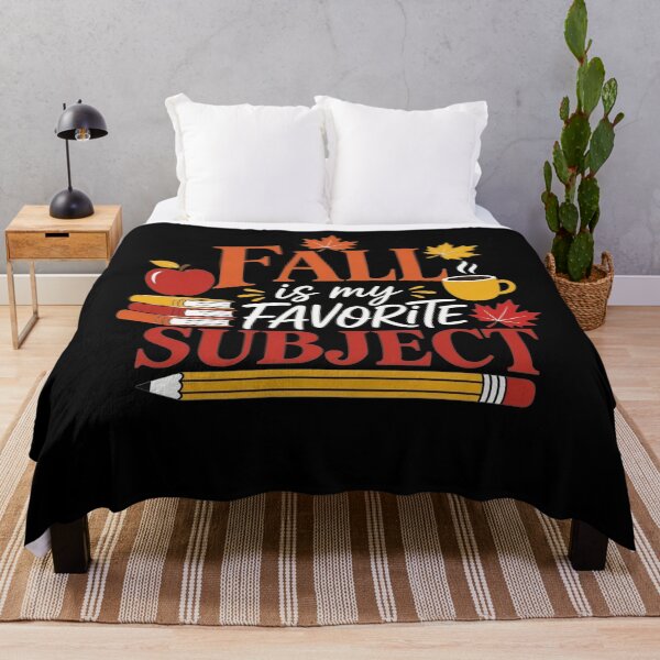 Item preview, Fall is My Favorite Subject Funny Autumn Teacher and Student designed and sold by clothesy7.