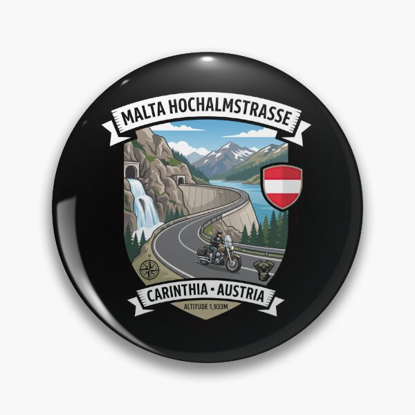 Item preview, Malta Hochalmstraße Alpine Road Adventure Design designed and sold by enzoade.