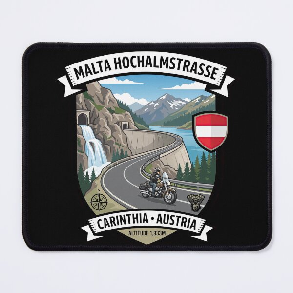 Item preview, Malta Hochalmstraße Alpine Road Adventure Design designed and sold by enzoade.