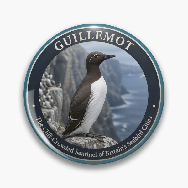 Item preview, GUILLEMOT The Cliff‑Crowded Sentinel of Britain’s Seabird Cities designed and sold by The Digital Compass.