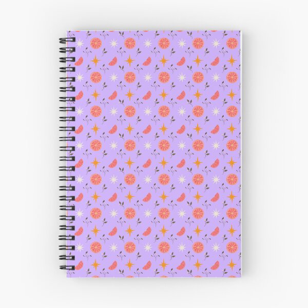 Item preview, Tropical Citrus Grapefruit Purple Pastel Seamless Pattern designed and sold by Pop & Punch.
