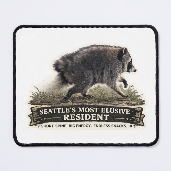 Item preview, Seattle's most elusive resident designed and sold by gladyvette15.