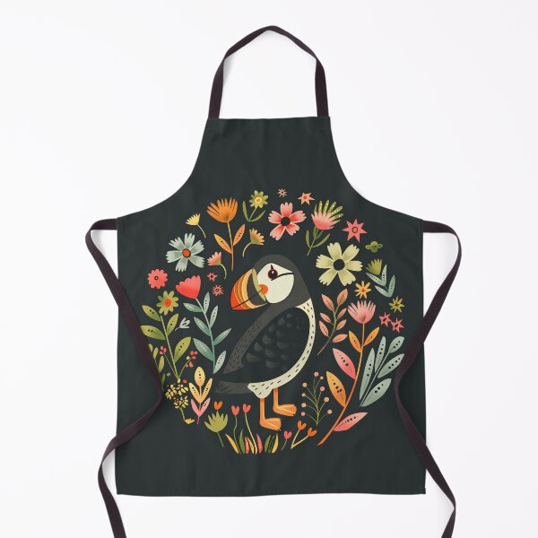 Item preview, Scandinavian Folk Art, Atlantic Puffin designed and sold by xiao xuans.