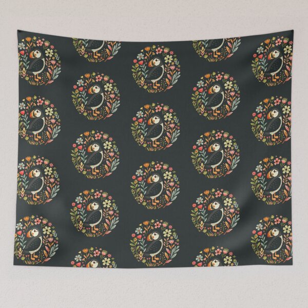Item preview, Scandinavian Folk Art, Atlantic Puffin designed and sold by xiao xuans.
