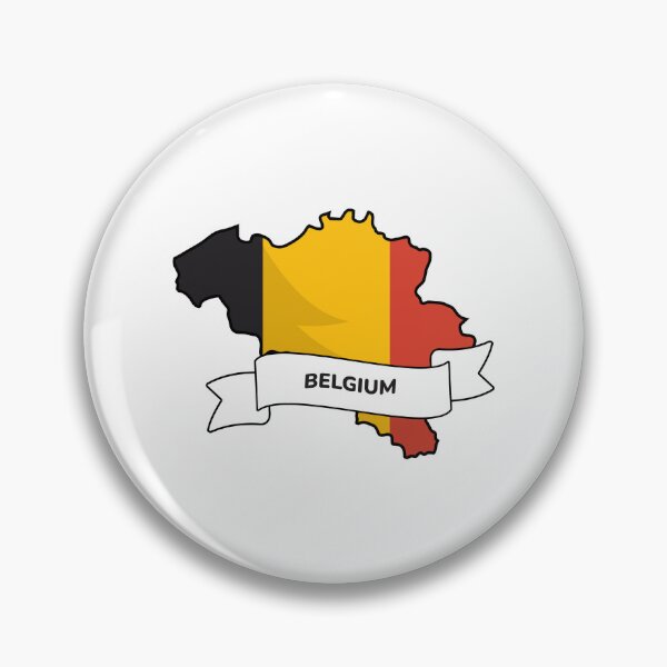 Item preview, Belgium Map and Flag Graphic Design designed and sold by Travel.Art.