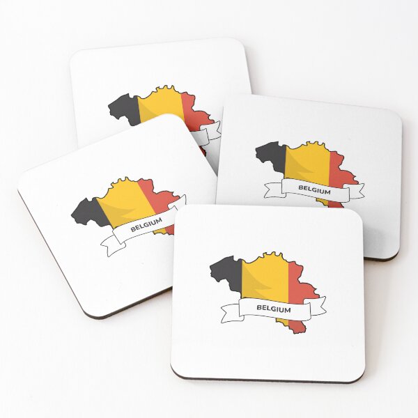 Item preview, Belgium Map and Flag Graphic Design designed and sold by Travel.Art.