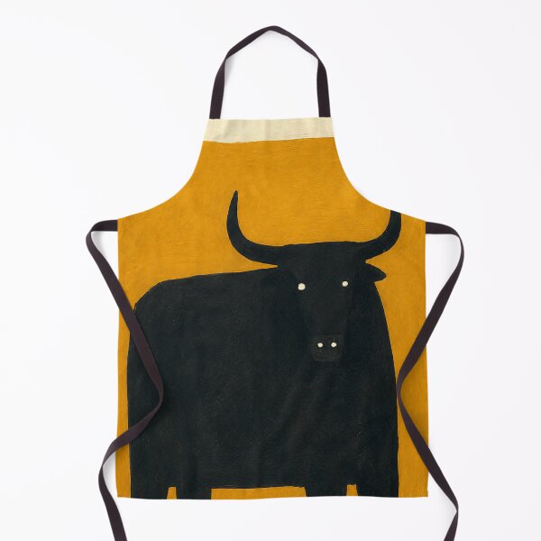 Item preview, Heavy Bull – Minimalist Black Bull Animal Art. By Moodzu designed and sold by Moodzu.