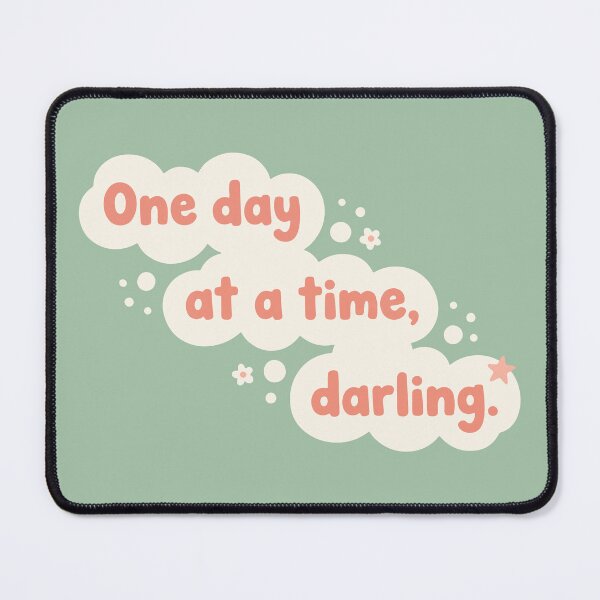 Item preview, One day at a time, darling designed and sold by JEMAR Designs.