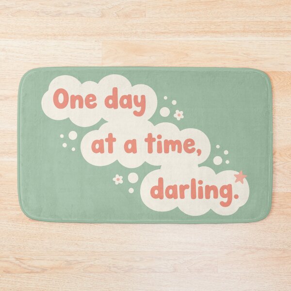 Item preview, One day at a time, darling designed and sold by JEMAR Designs.