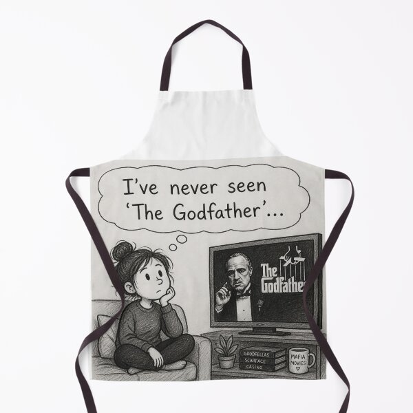 Item preview, I've never seen "The Godfather"... designed and sold by CinemaChronik.