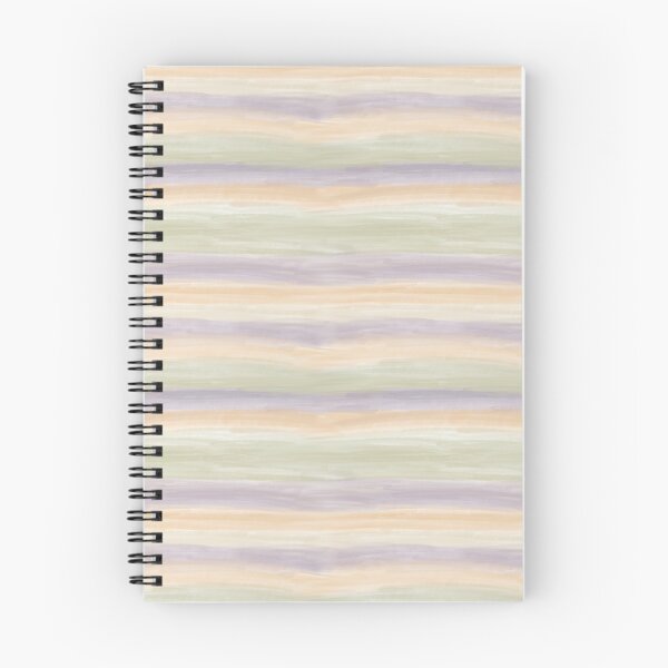 Item preview, Coastal Bohemian Watercolor Stripes (Green purple) designed and sold by Doodloom.