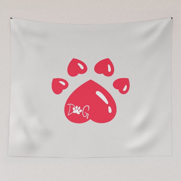Item preview, Dogs, Hearts and Paws designed and sold by FanFest.