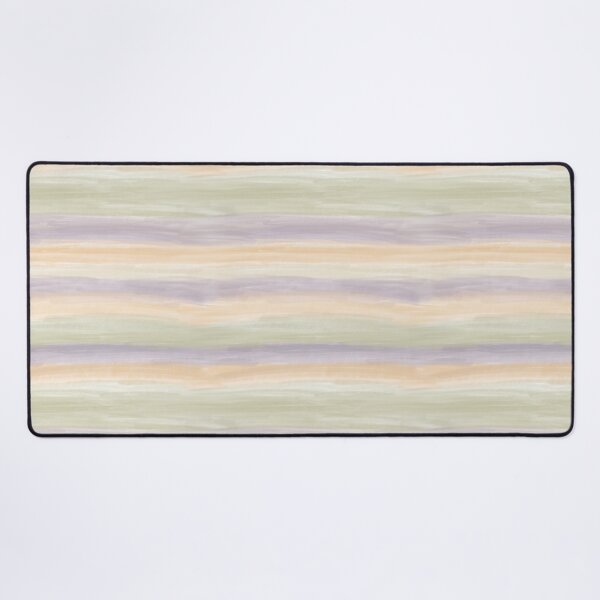Item preview, Coastal Bohemian Watercolor Stripes (Green purple) designed and sold by Doodloom.