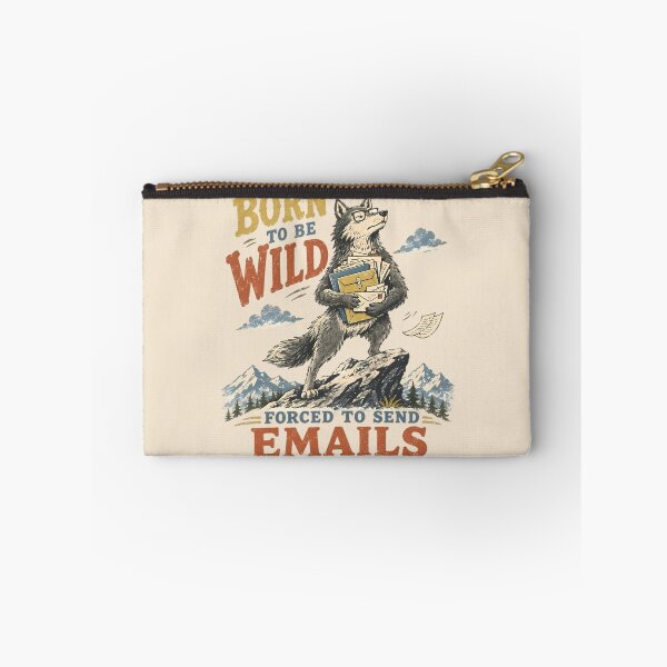 Item preview, Born to Be Wild Forced to Send Emails designed and sold by VIVID COLORS CLUB.