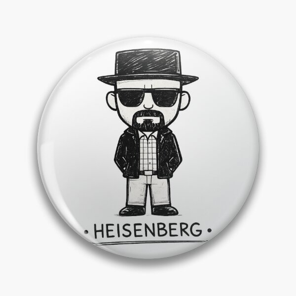 Item preview, Heisenberg Breaking Bad Fan Art designed and sold by FanFueledStickers.