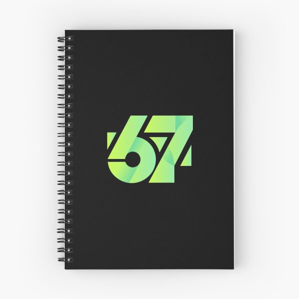 Item preview, Modern Geometric Green Number 67 Graphic Logo designed and sold by Sergii Davydenko.