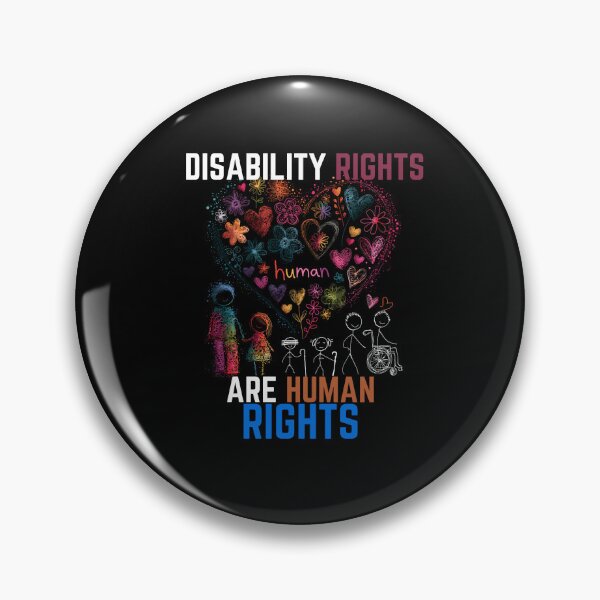 Item preview, Disability Rights Are Human Rights Funny Tshirt designed and sold by DarkRelicStudio.