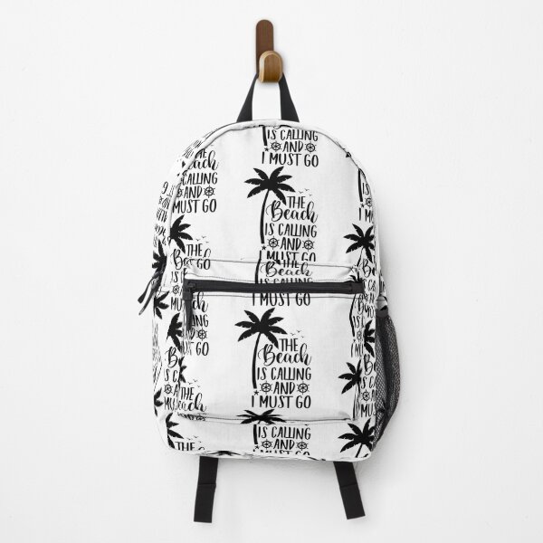 Item preview, The Beach Is Calling And I Must Go - Summer Quotes Retro Vintage Beach Lover Gift designed and sold by FuzionRaptor.