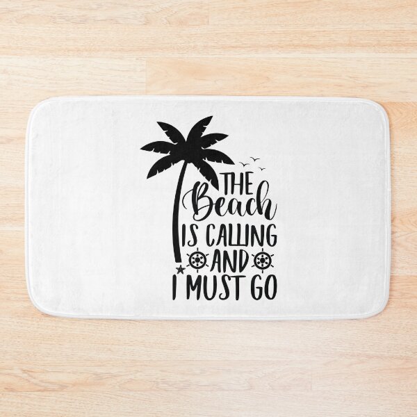Item preview, The Beach Is Calling And I Must Go - Summer Quotes Retro Vintage Beach Lover Gift designed and sold by FuzionRaptor.