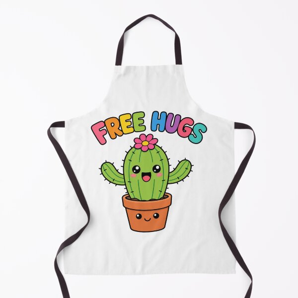 Artikelvorschau, Free Hugs Süßer Kaktus im Topf entworfen und verkauft von BoosterShop.