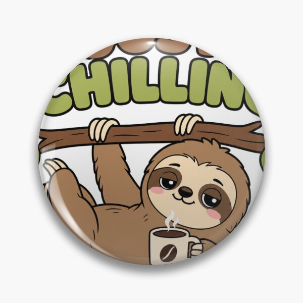 Artikelvorschau, Just Chilling Faultier mit Kaffee entworfen und verkauft von BoosterShop.
