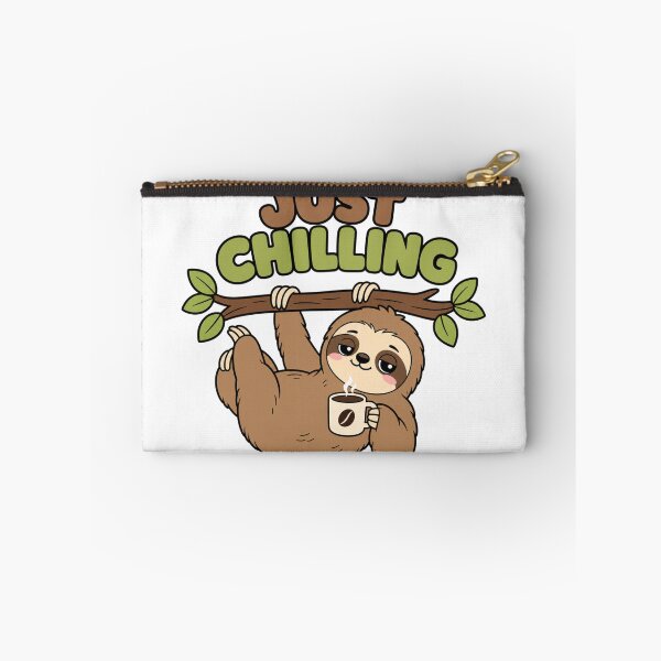 Item preview, Just Chilling Sloth with Coffee designed and sold by BoosterShop.