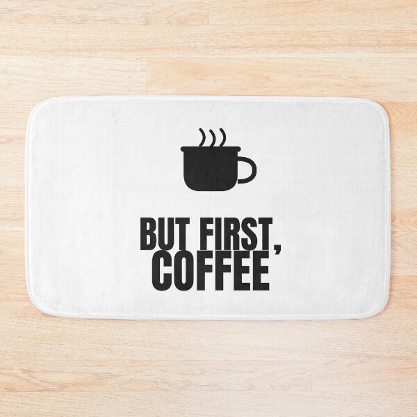 Item preview, But First Coffee - Funny Coffee Lover Shirt designed and sold by RankShift.