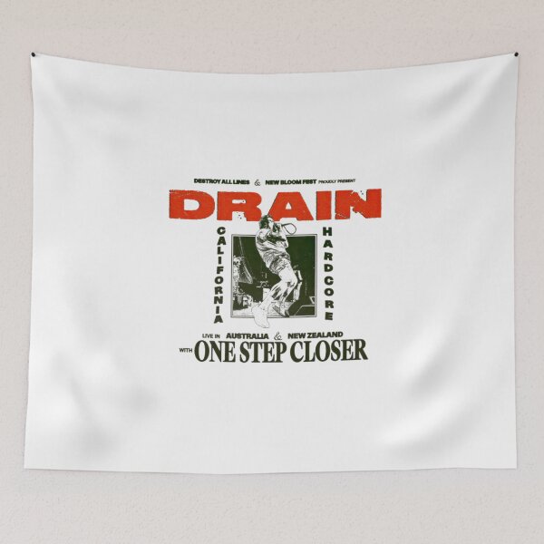 Item preview, Drain Concert Design - California Hardcore  designed and sold by CharlesZachars.