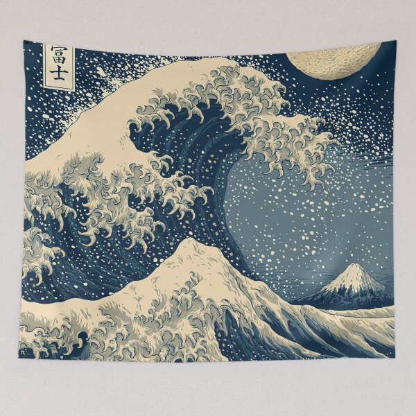 Item preview, Moonlit Tsunami Dream designed and sold by Venon28.