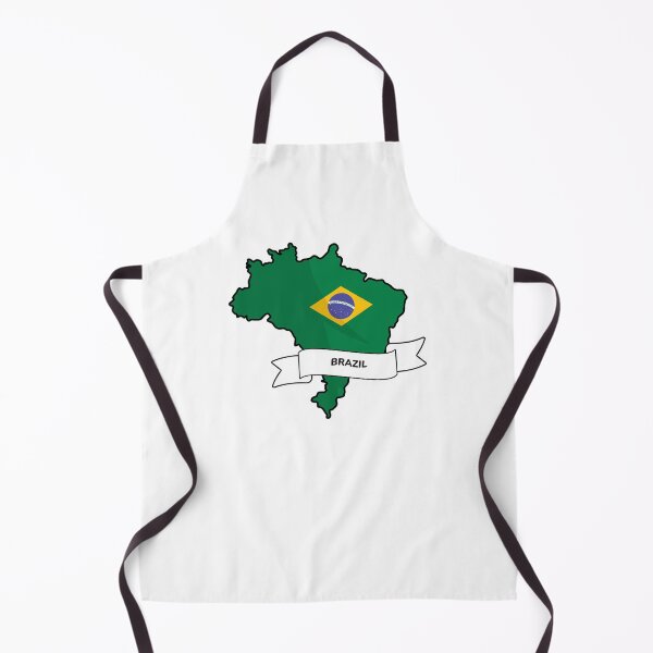 Item preview, Brazil Map and Flag Graphic Design designed and sold by Travel.Art.