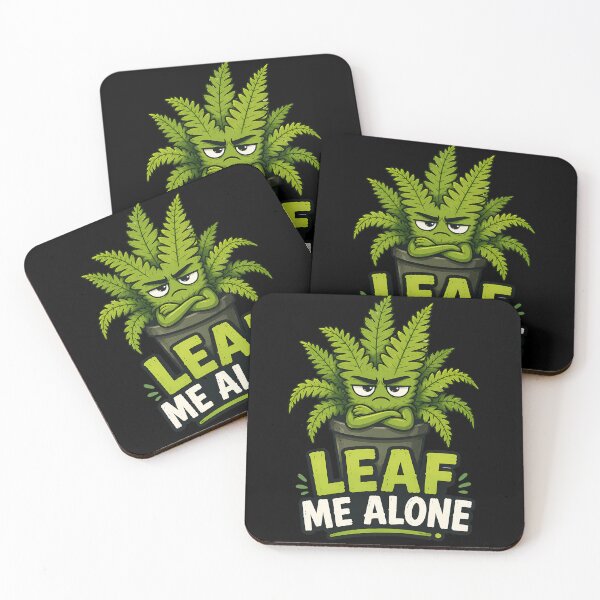 Item preview, Leaf Me Alone designed and sold by Plantgecko.