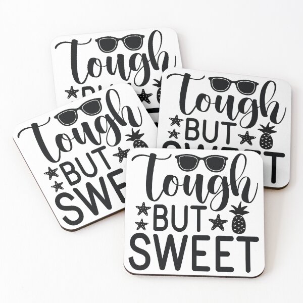 Item preview, Tough But Sweet - Summer Quotes Retro Vintage Aesthetic Pineapple Fruit Lover Gift designed and sold by FuzionRaptor.