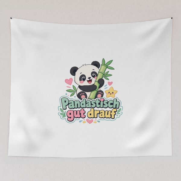 Item preview, Panda-tastic good mood - Cute panda designed and sold by BoosterShop.