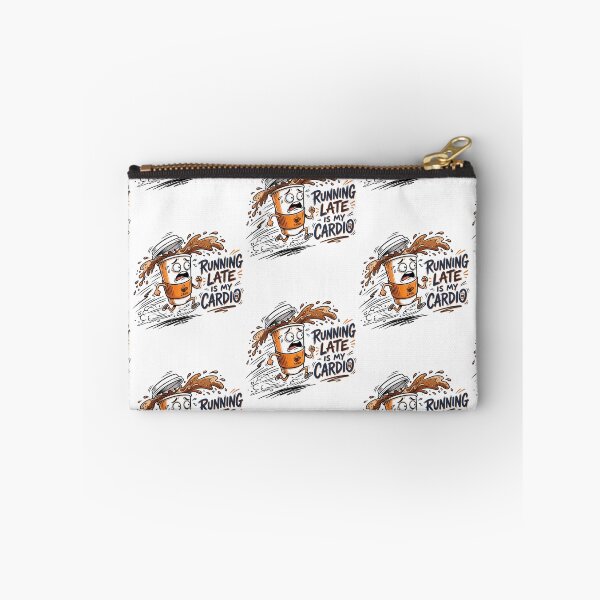 Item preview, Running Late Is My Cardio Funny Coffee Lover designed and sold by FrankOliver.