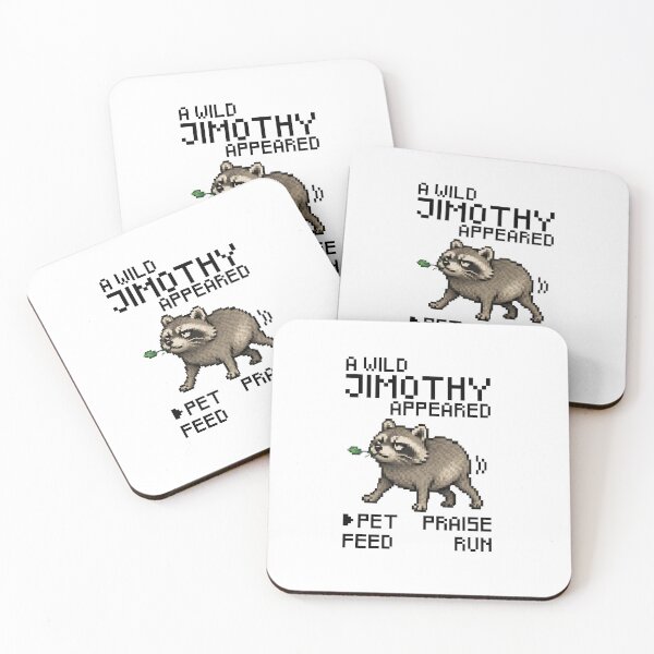 Item preview, A wild Jimothy appeared! designed and sold by wolfkin-design.