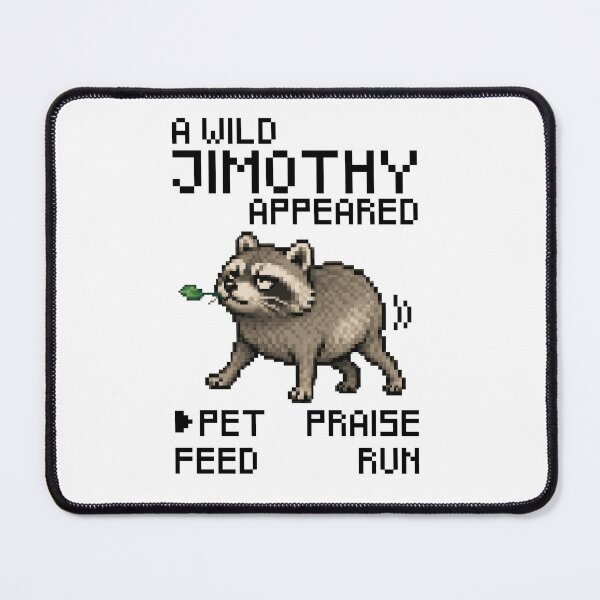 Item preview, A wild Jimothy appeared! designed and sold by wolfkin-design.