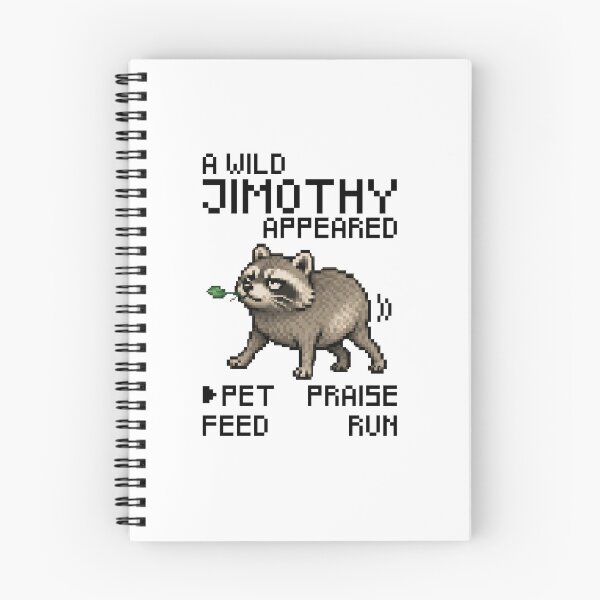 Item preview, A wild Jimothy appeared! designed and sold by wolfkin-design.