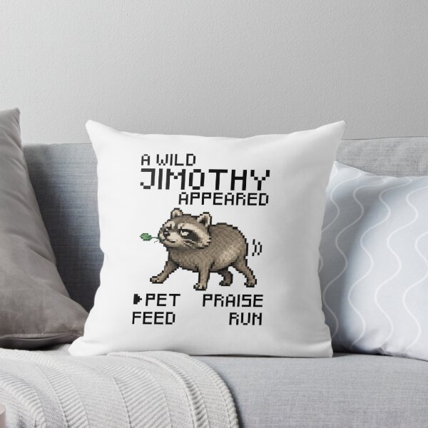 Item preview, A wild Jimothy appeared! designed and sold by wolfkin-design.
