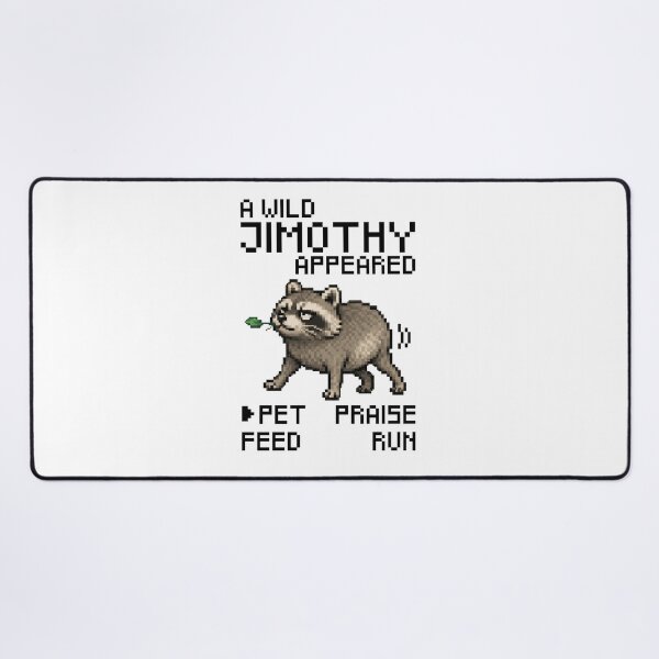 Item preview, A wild Jimothy appeared! designed and sold by wolfkin-design.