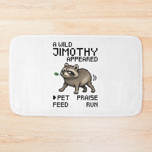Item preview, A wild Jimothy appeared! designed and sold by wolfkin-design.
