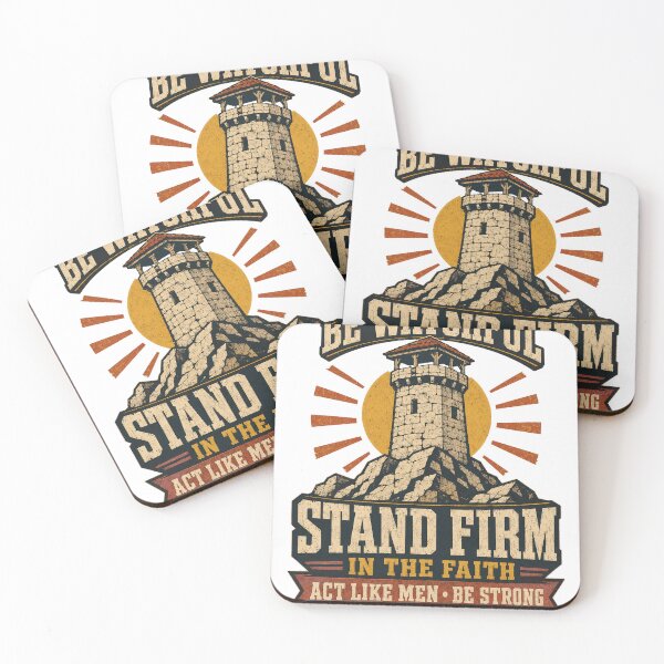 Item preview, Be Watchful, Stand Firm, Be Strong – 1 Corinthians 16:13 designed and sold by HenryJames, LLC.