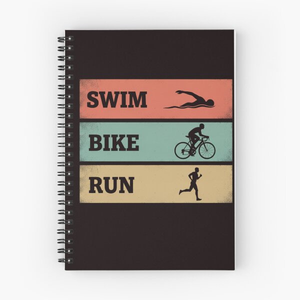 Item preview, Swim Bike Run Vintage Triathlon Sports designed and sold by rawaart1.