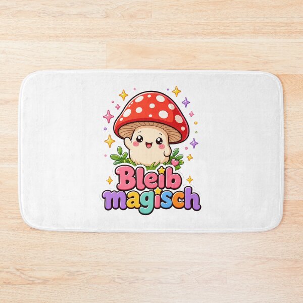 Item preview, Stay magical - Sweet fly agaric saying designed and sold by BoosterShop.