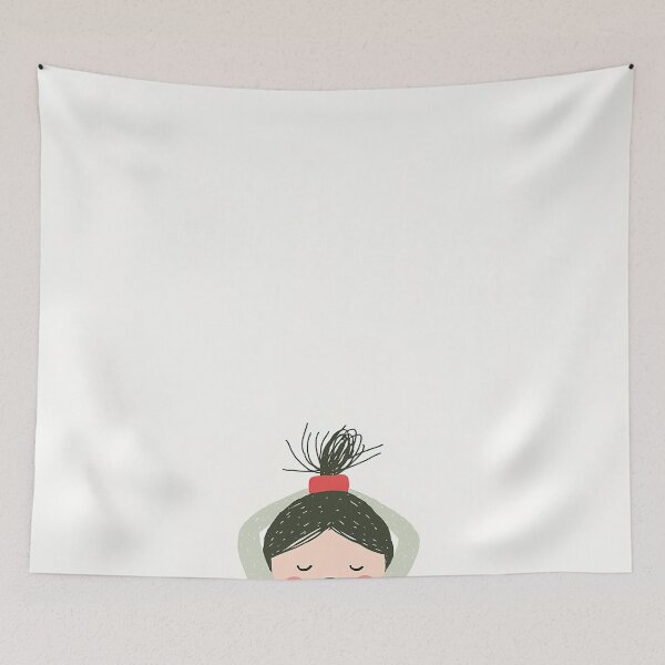 Item preview, Estiramientos matutinos con cabello esponjoso designed and sold by Venon28.