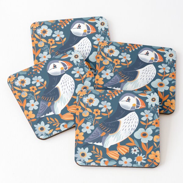 Item preview, Scandinavian Folk Art, Atlantic Puffin designed and sold by xiao xuans.