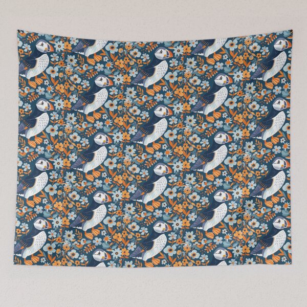 Item preview, Scandinavian Folk Art, Atlantic Puffin designed and sold by xiao xuans.