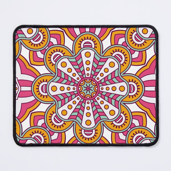 Item preview, : Colorful Mandala Floral Seamless Pattern | Boho Decorative Design designed and sold by lavanya11.
